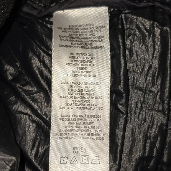 Calvin Klein Performance Repel Puffer Coat Repreve Fill  Womens Size Large - Picture 15 of 15
